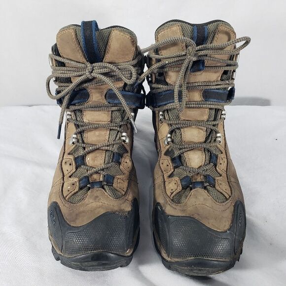 Oboz Boots Mens 10.5 Brown Wind River II B Dry B Fit Hiking Trail Trek Hunting main image 8